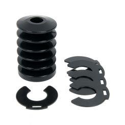 Allstar Bump Stop 3" Tall 1-5/8" OD 1/16" Thick Packer Shims Included