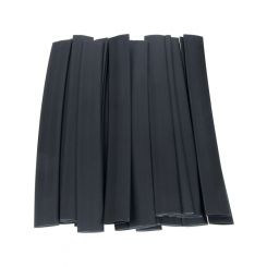 Allstar Shrink Sleeve Tubing 3/8 in Plastic Black Set of 20