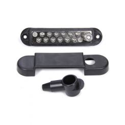 Allstar Terminal Block 12 Wire Black
