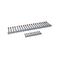 Allstar Cylinder Head Bolt Kit Hex Head Zinc GM LS-Series Kit