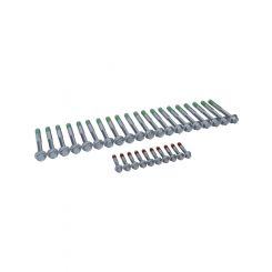 Allstar Cylinder Head Bolt Kit Hex Head Zinc GM LS-Series Kit