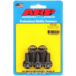 ARP Bolts 12Pt Head Steel Black 10mm x 1.25 RH Thread 20mm UHL Qty 5