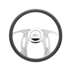 Billet Specialties Steering Wheel Half Wrap Hurricane 15.5" Diameter