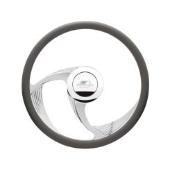 Billet Specialties Steering Wheel Half Wrap Spyder 15.5" Diameter