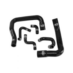 Cold Case Radiator Hose Kit Complete Silicone Black For Ford Mustang