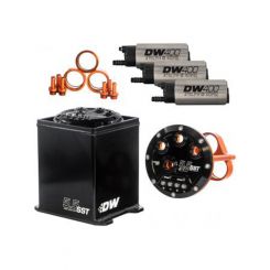 Deatschwerks Surge Tank 5.5 Litre Staged DW400 Fuel Pumps