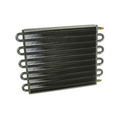 Derale 10 Pass 17" Series 7000 Copper/Aluminum Transmission Cooler -6AN
