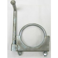 Dynomax Exhaust Hanger Clamp-On 2-1/2 in Diameter Pipe Steel Natural