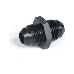Earls Adapter Straight 3 AN Female to 3 AN Male Aluminum Black