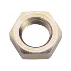 Fragola Bulkhead Fitting Nut 4 AN 7/16-20 in Thread Steel Zinc Oxide