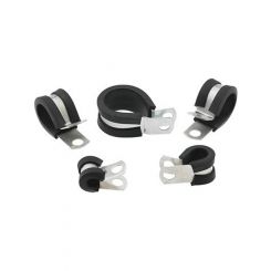 Fragola Line Clamp Adel 1.0 in ID Rubber Lining Aluminum Set of 5