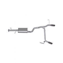 Gibson Exhaust System Cat-Back 2-1/2" Dia Dual Rear Exit
