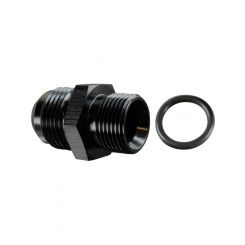 Ict Billet Adapter 20 mm x 1.5 Male O-Ring to 10 AN Male Black