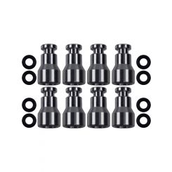 Ict Billet Fuel Injector Adapter O-Rings Natural GM LS-Series Kit