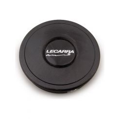 Lecarra Horn Button Lecarra Logo Plastic Black GM Single Contact