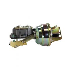 Leed Master Cylinder & Brake Boost Assembly 1.125" Bore 8" Zinc Kit