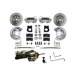 Leed Brakes Power Brake System Power Disc Conversion Front 4 Piston