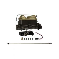 Leed Brakess Master Cylinder 1" Bore Dual Integral Reservoir Iron