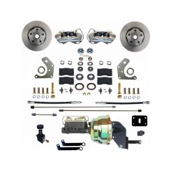 Leed Brakes Power Brake System Power Disc Conversion Front 4 Piston
