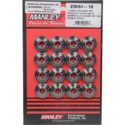 Manley Valve Spring Retainer 10 1.500" 1.035" OD 0.705" Pack 16