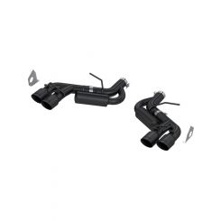 MBRP Exhaust System Axle-Back 3" Dia Dual Rear Exit Dual 4" Black