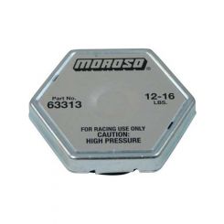Moroso Radiator Cap 42705 lb Hexagon Moroso Logo Fit Standard Size