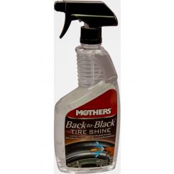 Mothers Naturally Back to Black Tyre Shine 24oz Spray Bottle