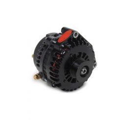 Powermaster Alternator 220 Amps GM 6-Groove Black