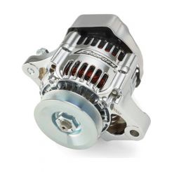 Proform 1 Wire Mini Alternator For GM 50A 100% New Chrome