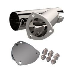 Quick Time Performance Exhaust Cut-Out Weld-On Single 3" Pipe Dia