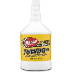 Redline Oil Gear Oil Extreme Pressure 75W90 Synthetic 1 qt Bottle
