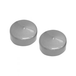 Reese Wheel Hub Dust Cap Press-On Chrome 1.980" Reese Wheel Hubs