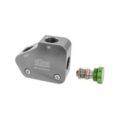 Setrab Oil Coolers Billet Alm. Oil Cooler Adapter GM LS Engines