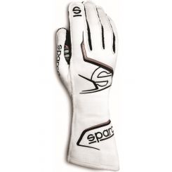 Sparco Gloves Arrow Driving Single Layer White Medium Pair
