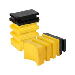 Supersprings Bump Stop Hardware Included Rear PolyYellow 1400 lb