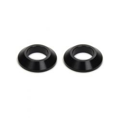 Ti22 Tapered Spacers 1/2in ID 1/4in Thick Black 2pk 