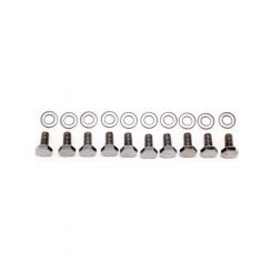Trans-Dapt Timing Cover Bolt Kit Hex Head Washers Included Chrome