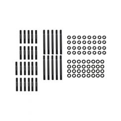 Trick Flow Cylinder Head Stud Kit Hex Nuts Chromoly Black