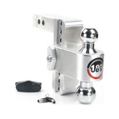 Weigh Safe Ball Mount Hitch 2" Shaft 2 2-5/16" Hitch 6" Drop 8000