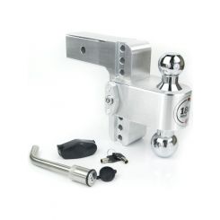 Weigh Safe Ball Mount Hitch 2" Shaft 2 2-5/16" Hitch 6" Drop 8000