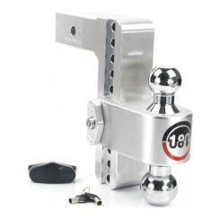 Weigh Safe Ball Mount Hitch 2-1/2" Shaft 2 2-5/16" Hitch 8" Drop