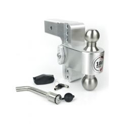 Weigh Safe Ball Mount Hitch 2" Shaft 2 2-5/16" Hitch 6" Drop 8000