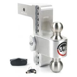 Weigh Safe Ball Mount Hitch 2-1/2" Shaft 2 2-5/16" Hitch 8" Drop