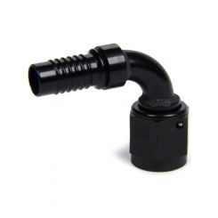 XRP Fitting Hose End HS-79 90° 8 AN Hose Crimp to 8 AN Female Black