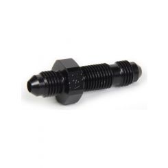 XRP Bulkhead Straight 3 AN Male to 3 AN Male Black