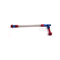 Aeroflow Carburettor Inlet Rail Kit -6 Blue For Holley Dual Fuel Line