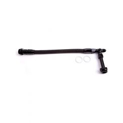 Aeroflow Carburettor Inlet Rail Kit -6AN Black For Holley Dual Line AF160-06BLK