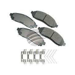 Akebono ProAct Ultra-Premium Ceramic Front Disc Brake Pad Set