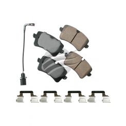 Akebono Euro Ultra-Premium Ceramic Front Disc Brake Pad Set