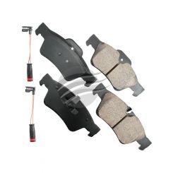Akebono Euro Ultra-Premium Ceramic Rear Disc Brake Pad Set
